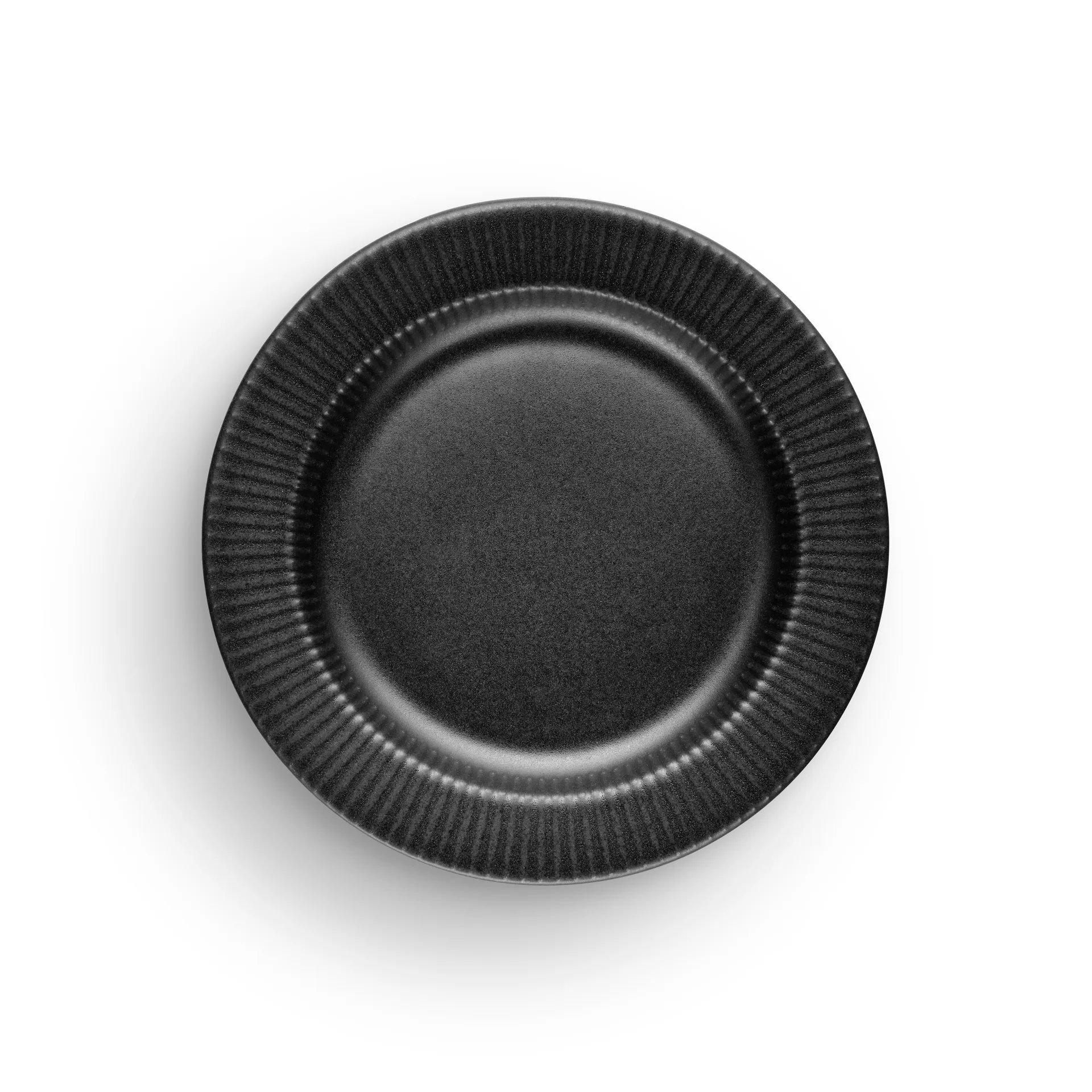 Prato de sobremesa preto Eva Trio Legio Nova, Ø19 cm Eva Solo