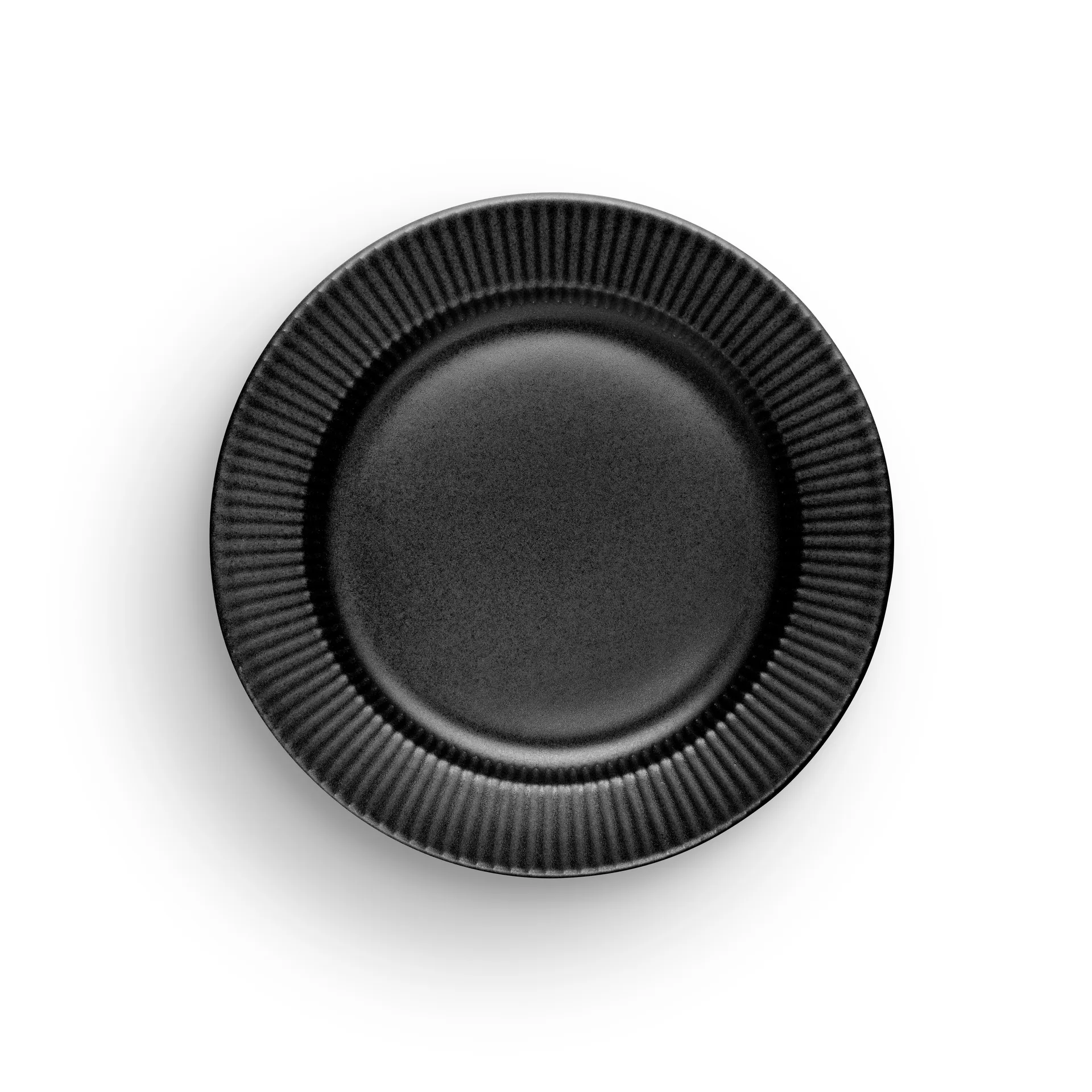 Prato de sobremesa preto Eva Trio Legio Nova, Ø22 cm Eva Solo