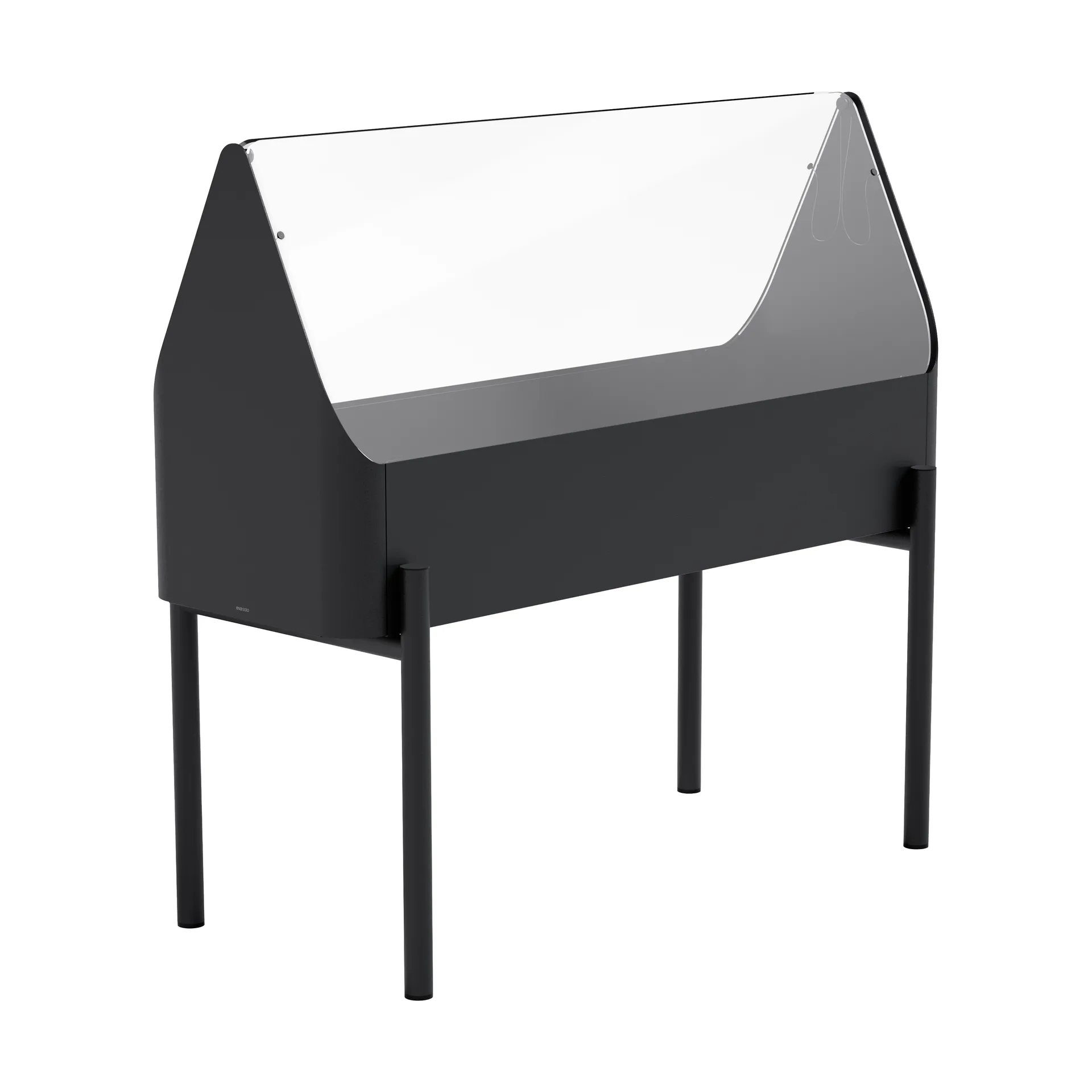 Simply Grow caixa de estufa 73x80x33 cm, Preto Eva Solo