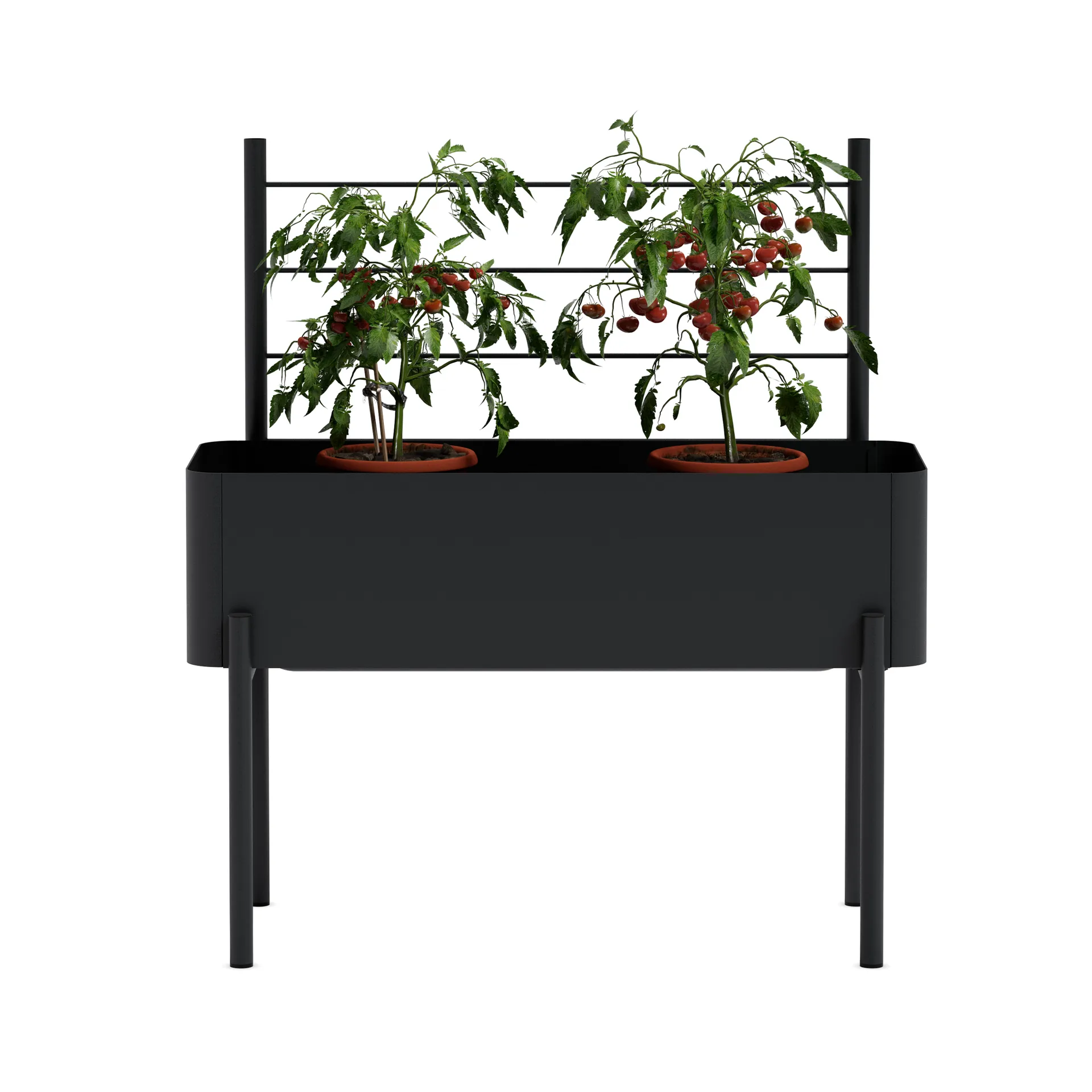 Simply Grow treliça para canteiro de cultivo, Preto Eva Solo