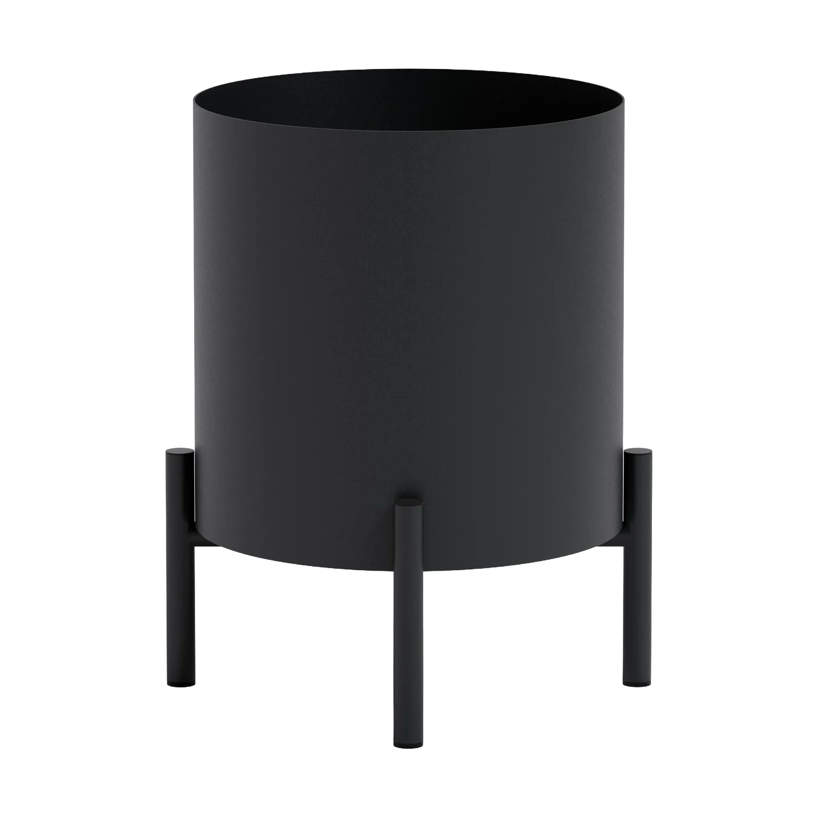 Simply Grow vaso exterior grande Ø37 cm, Preto Eva Solo