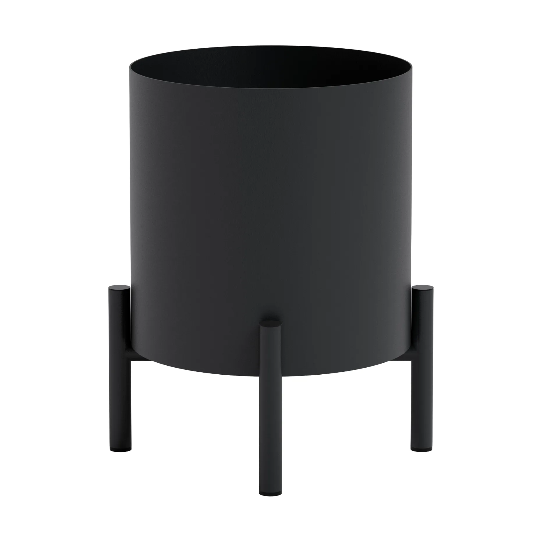 Simply Grow vaso exterior pequeno Ø31,5 cm, Preto Eva Solo