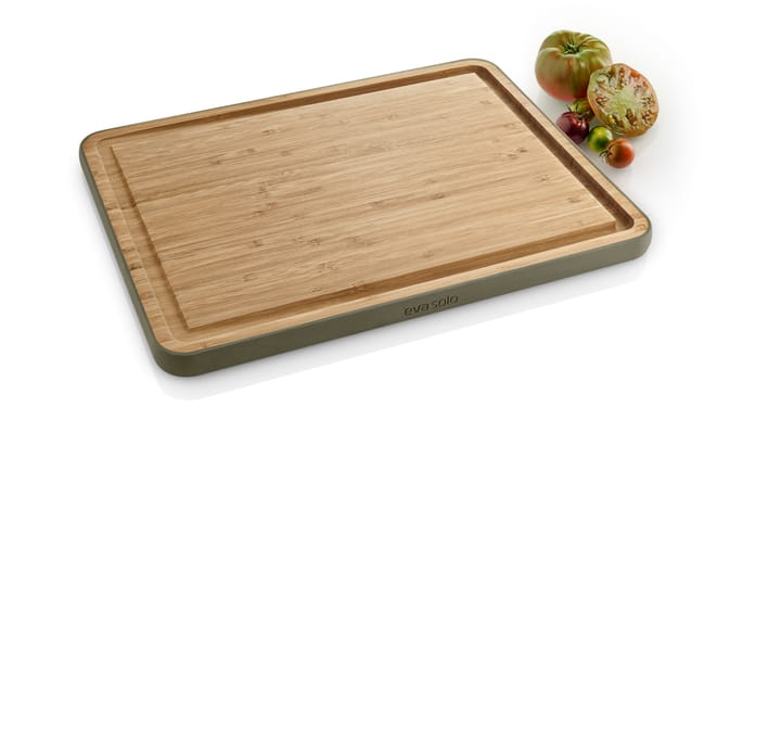 Tábua de cortar em bambú com ranhura Green tool, 39x28 cm Eva Solo