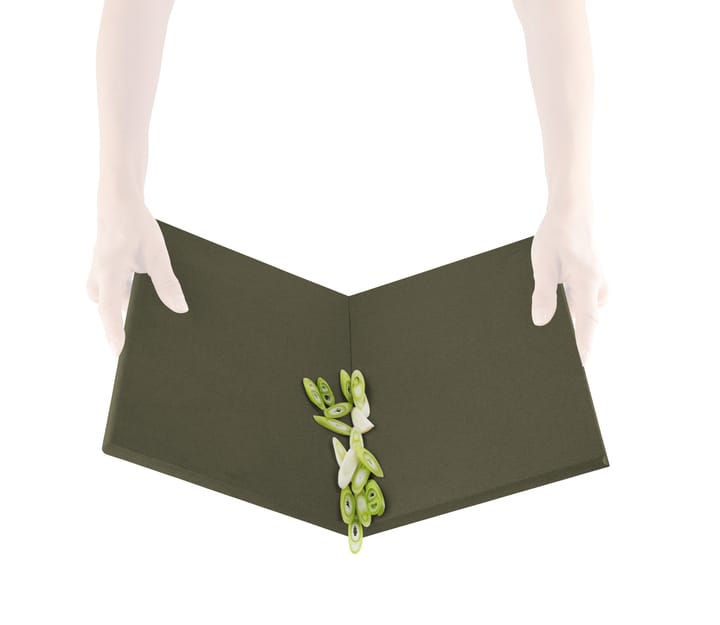 Tábua de cortar Green Tool DoubleUp , Verde Eva Solo