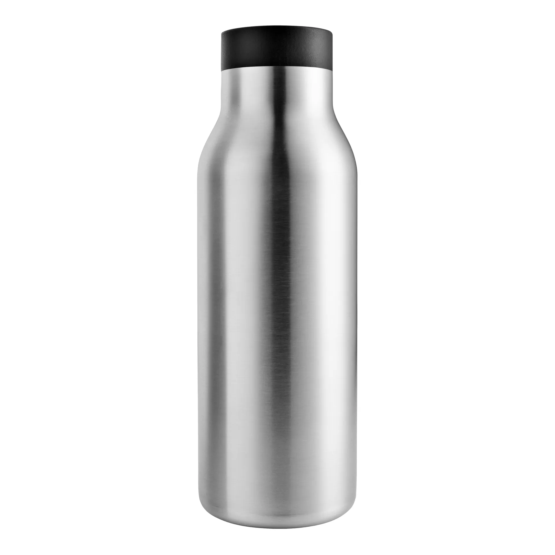 Urban garrafa térmica 0,5 L, aço inoxidável-preto Eva Solo