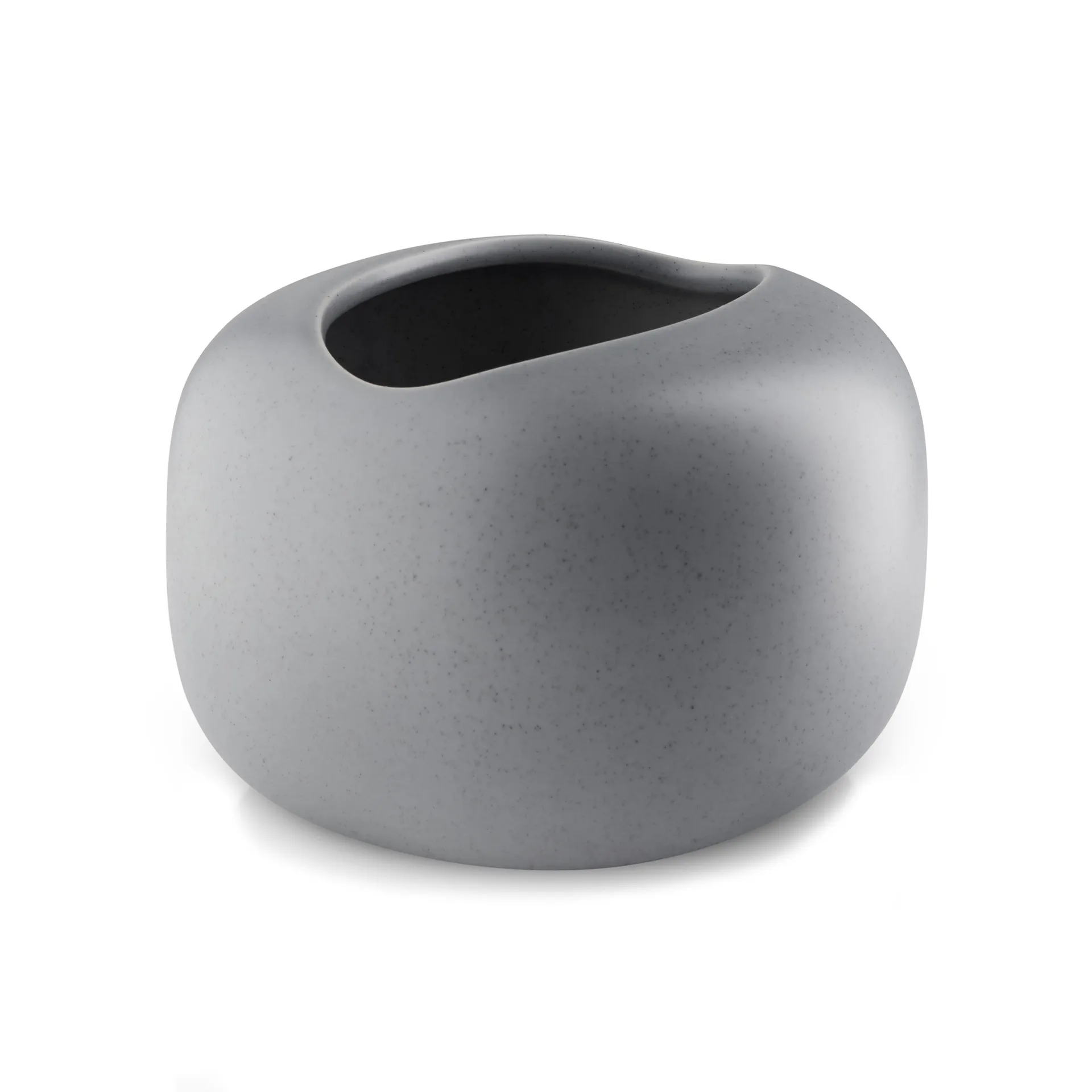 Vaso de flores Stone Ø16 cm, Cinza Eva Solo
