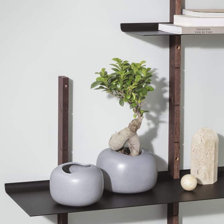 Vaso de flores Stone Ø16 cm, Cinza Eva Solo