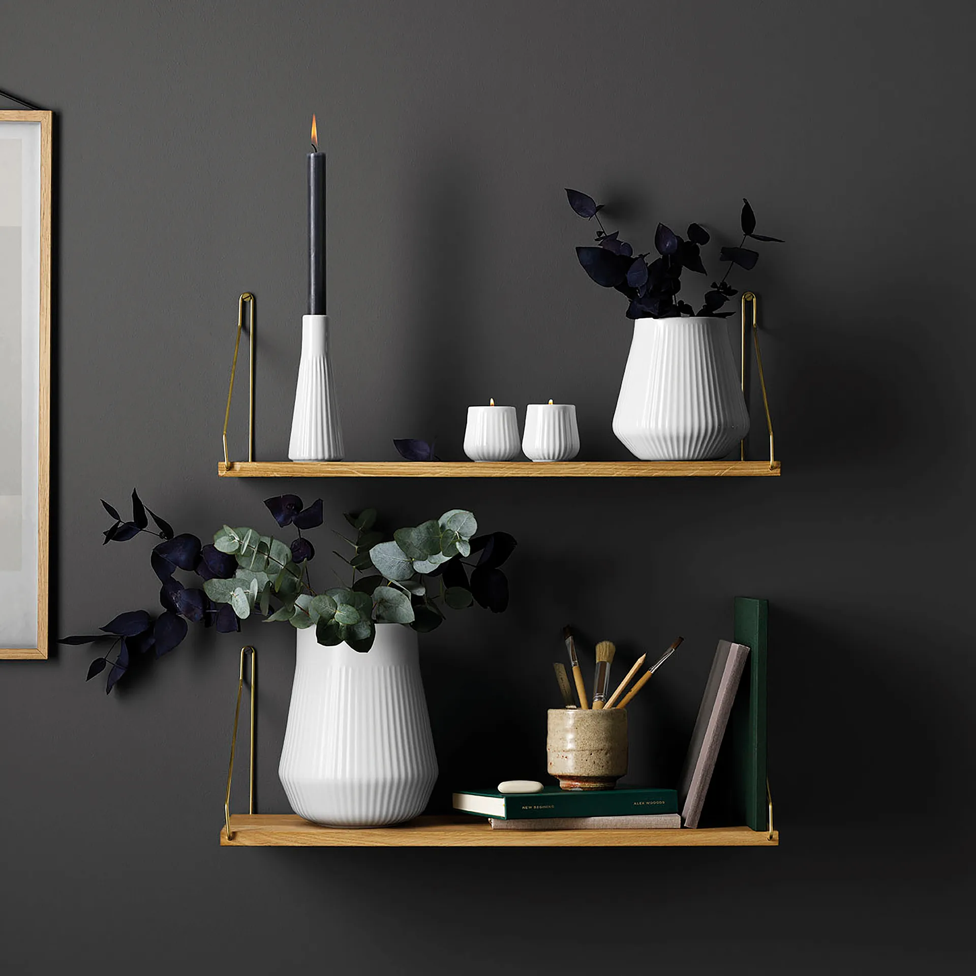 Vela pequena Eva Trio Legio Nova 2 un., branco Eva Solo