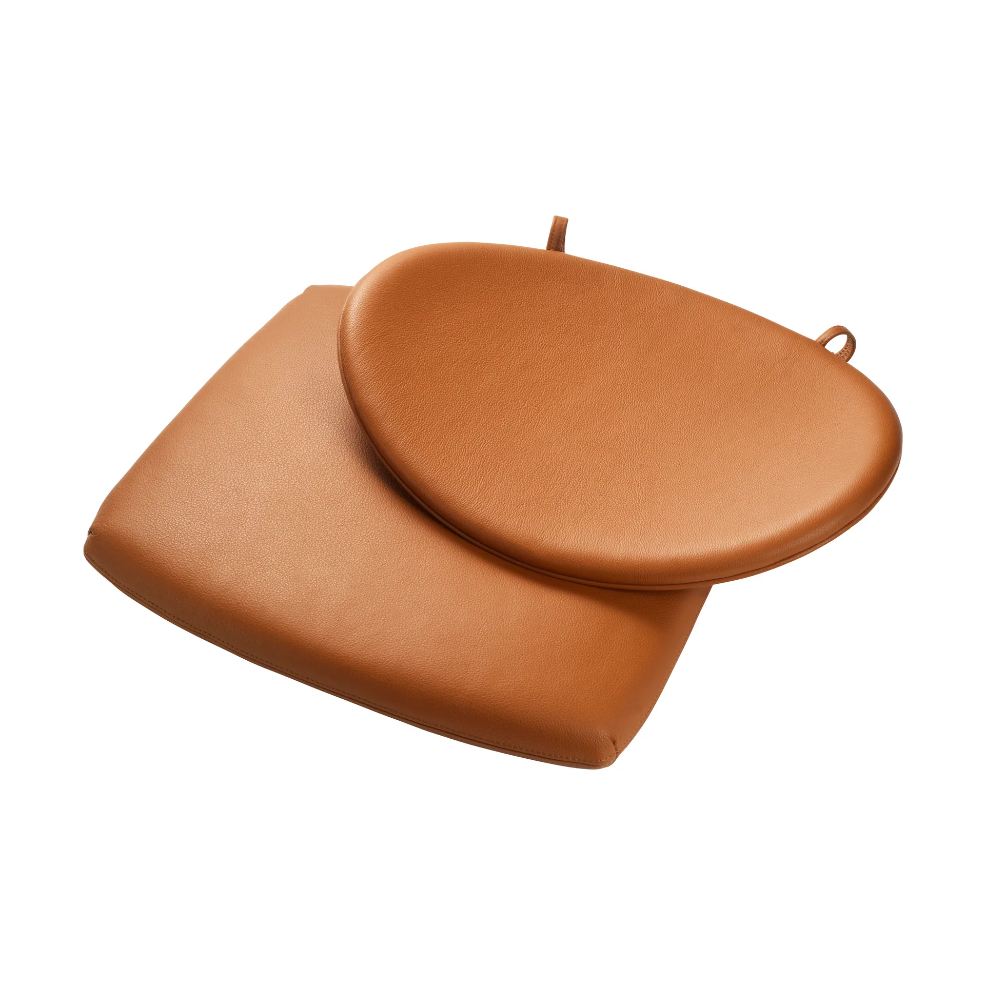 Almofada de assento J166 Jørna, Cognac leather FDB Møbler