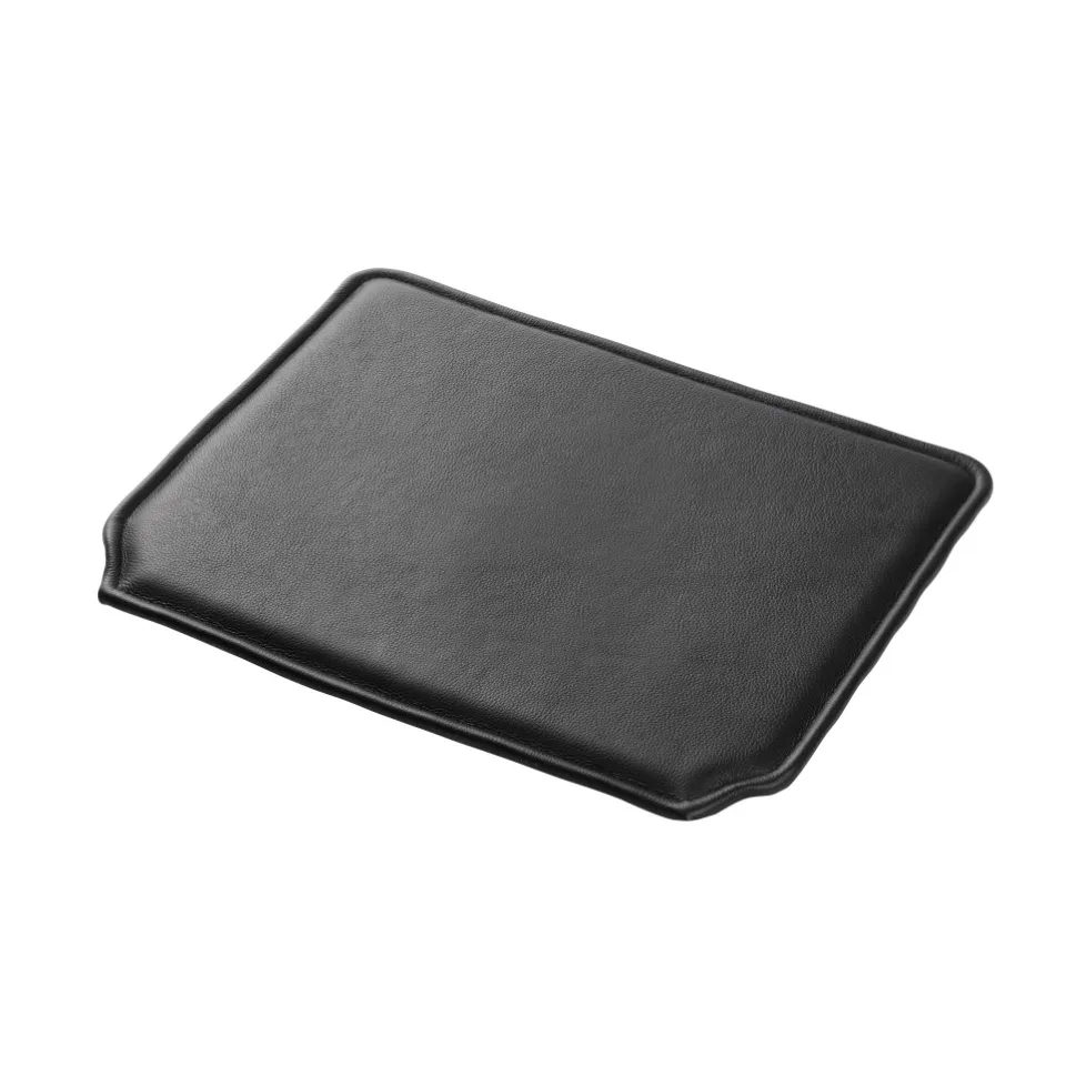 Almofada de assento R5 Nøje J80, Black leather FDB Møbler