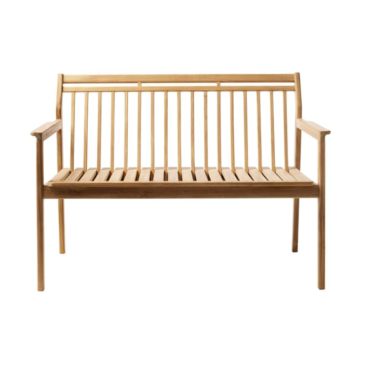 Banco de 2 lugares M12 Sammen - Teak-nature oiled - FDB Møbler