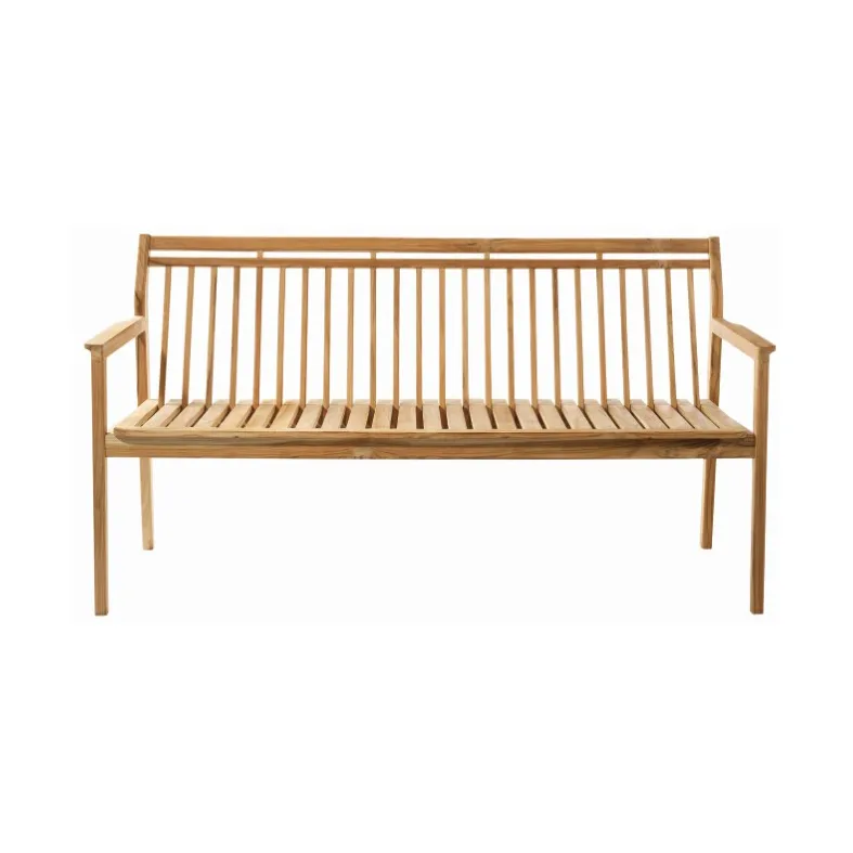 Banco M11 Sammen de 3 lugares, Teak-nature oiled FDB Møbler