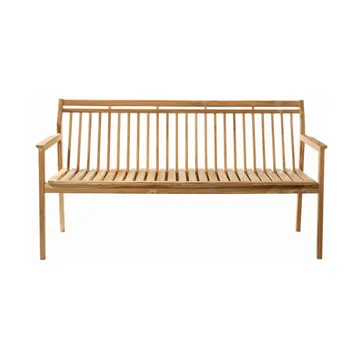 Banco M11 Sammen de 3 lugares - Teak-nature oiled - FDB Møbler