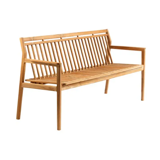 Banco M11 Sammen de 3 lugares, Teak-nature oiled FDB Møbler