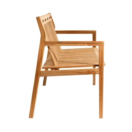 Banco M11 Sammen de 3 lugares, Teak-nature oiled FDB Møbler