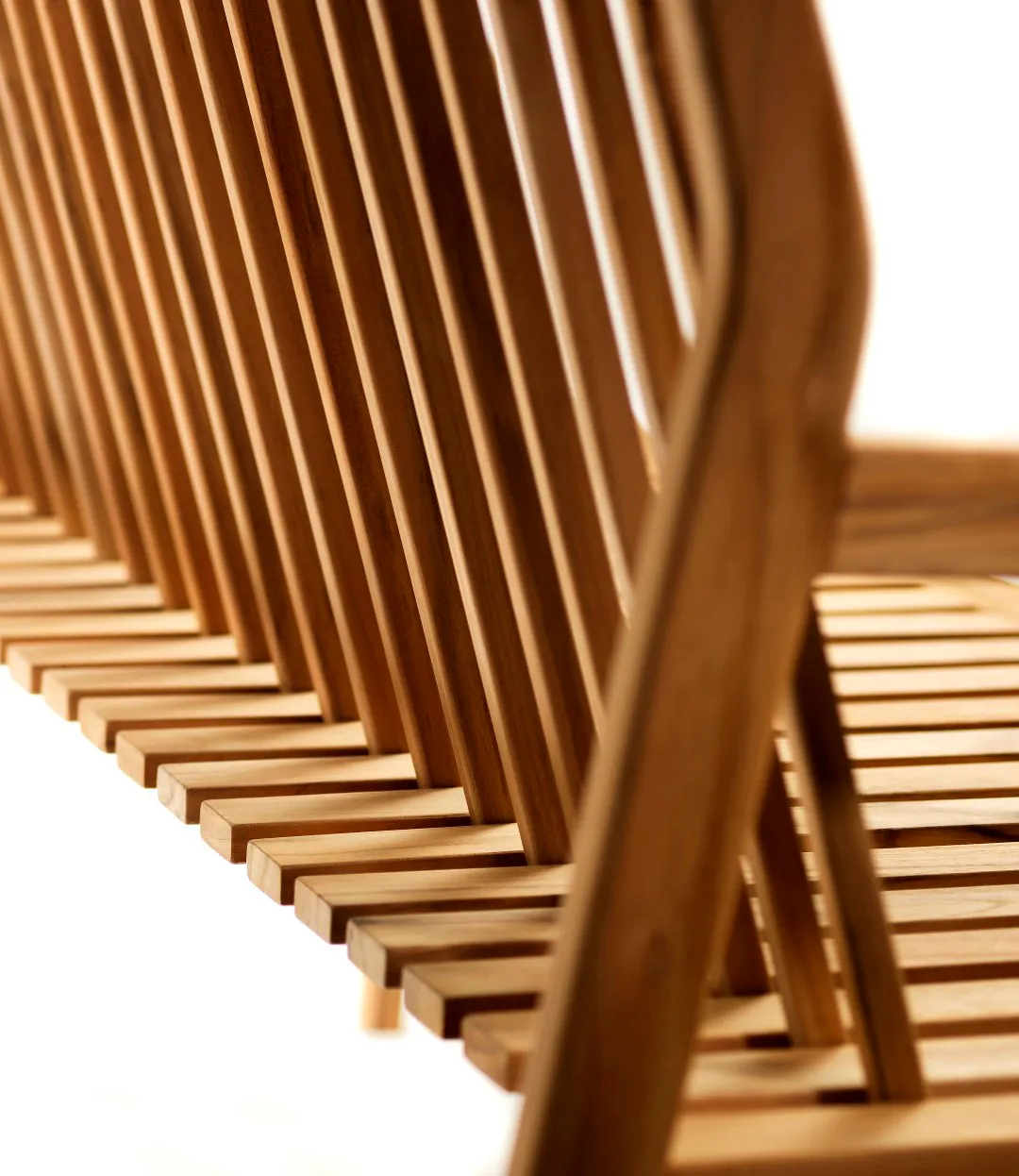 Banco M11 Sammen de 3 lugares, Teak-nature oiled FDB Møbler