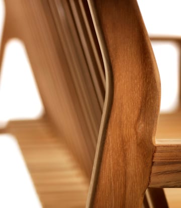 Banco M11 Sammen de 3 lugares - Teak-nature oiled - FDB Møbler