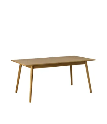 C35A mesa de jantar 82x160 cm - Oak nature-oak nature lacquered - FDB Møbler