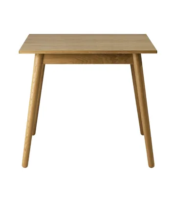 C35A mesa de jantar 82x82 cm - Oak nature-oak nature lacquered - FDB Møbler