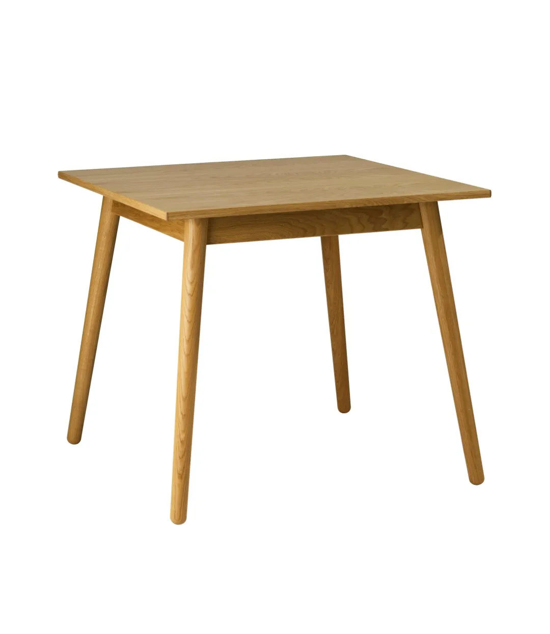 C35A mesa de jantar 82x82 cm, Oak nature-oak nature lacquered FDB Møbler