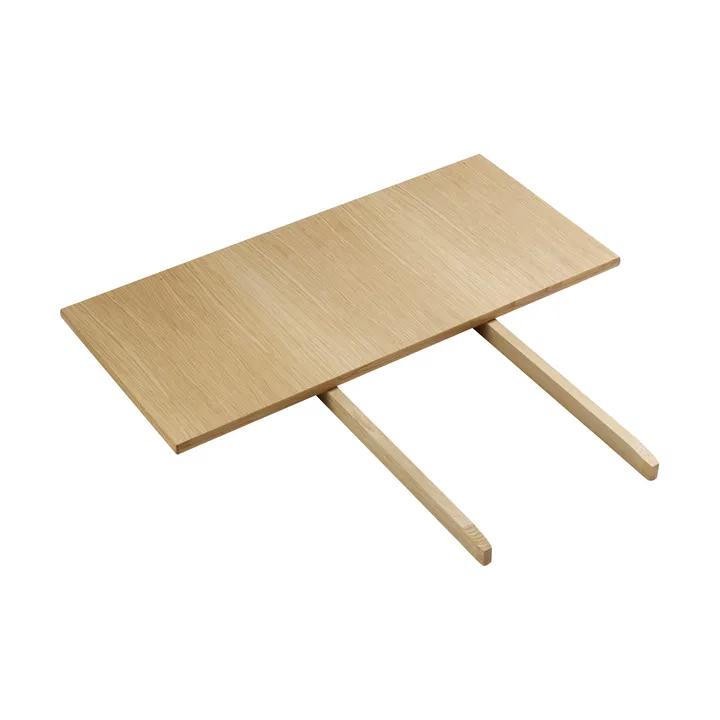 C35L extensão de mesa 82x37 cm - Carvalho natural com verniz à base de água - FDB Møbler