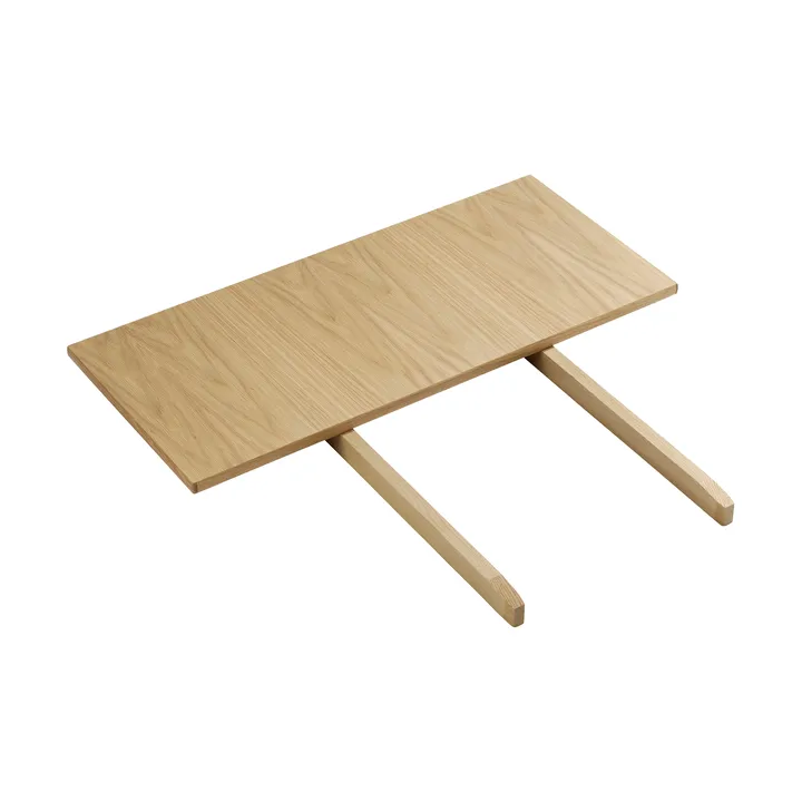 C35S extensão de mesa 95x45 cm - Carvalho natural com verniz à base de água - FDB Møbler