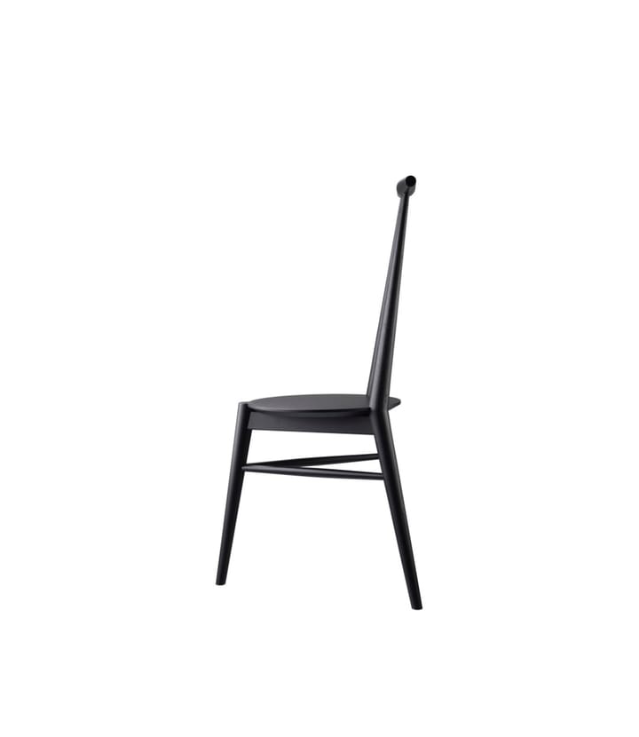 Cadeira Anker J157, Oak black lacquered FDB Møbler