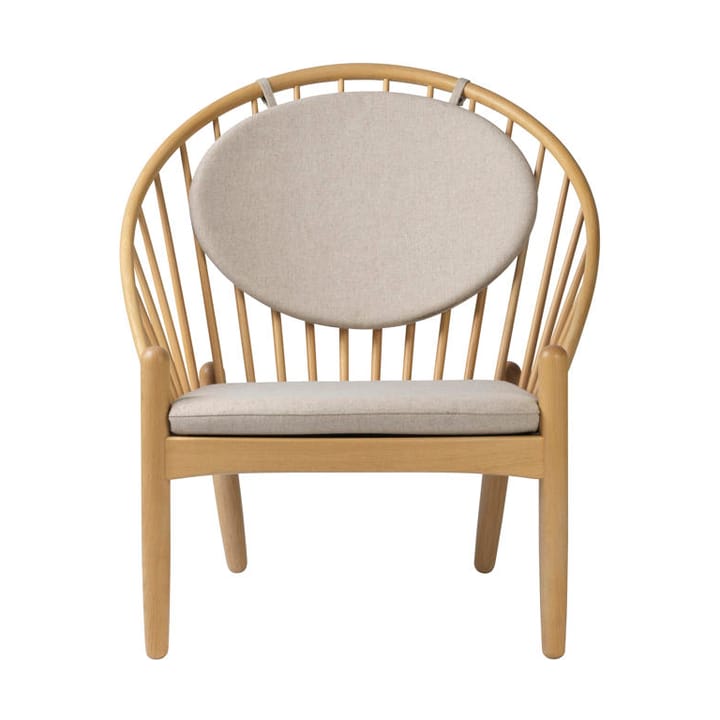 Cadeira J166 Jørna - Oak nature lacquered-beige - FDB Møbler