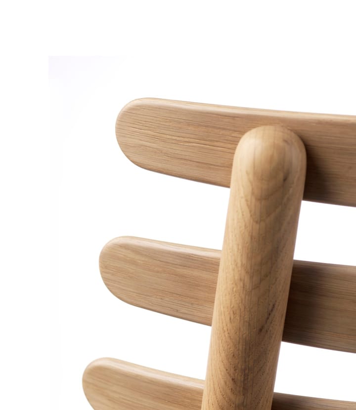 Cadeira J48, Oak nature lacquered-nature FDB Møbler