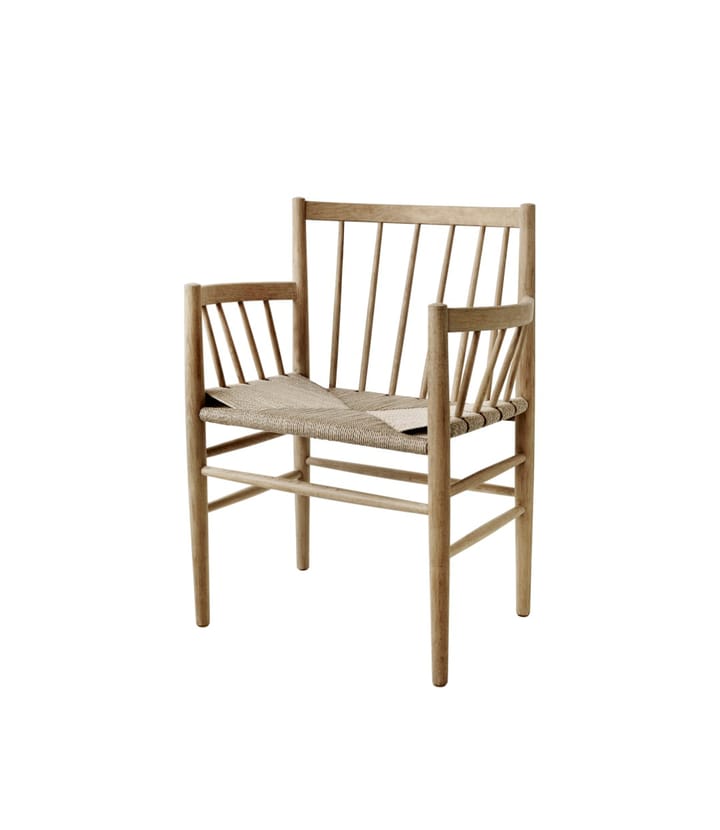Cadeira J81 com Braços, Oak nature oiled FDB Møbler