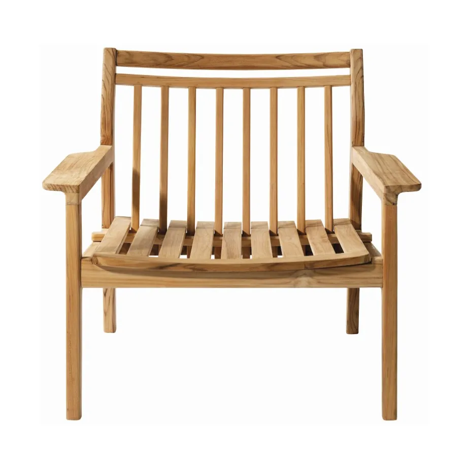 Cadeira lounge M6 Sammen, Teak-nature oiled FDB Møbler
