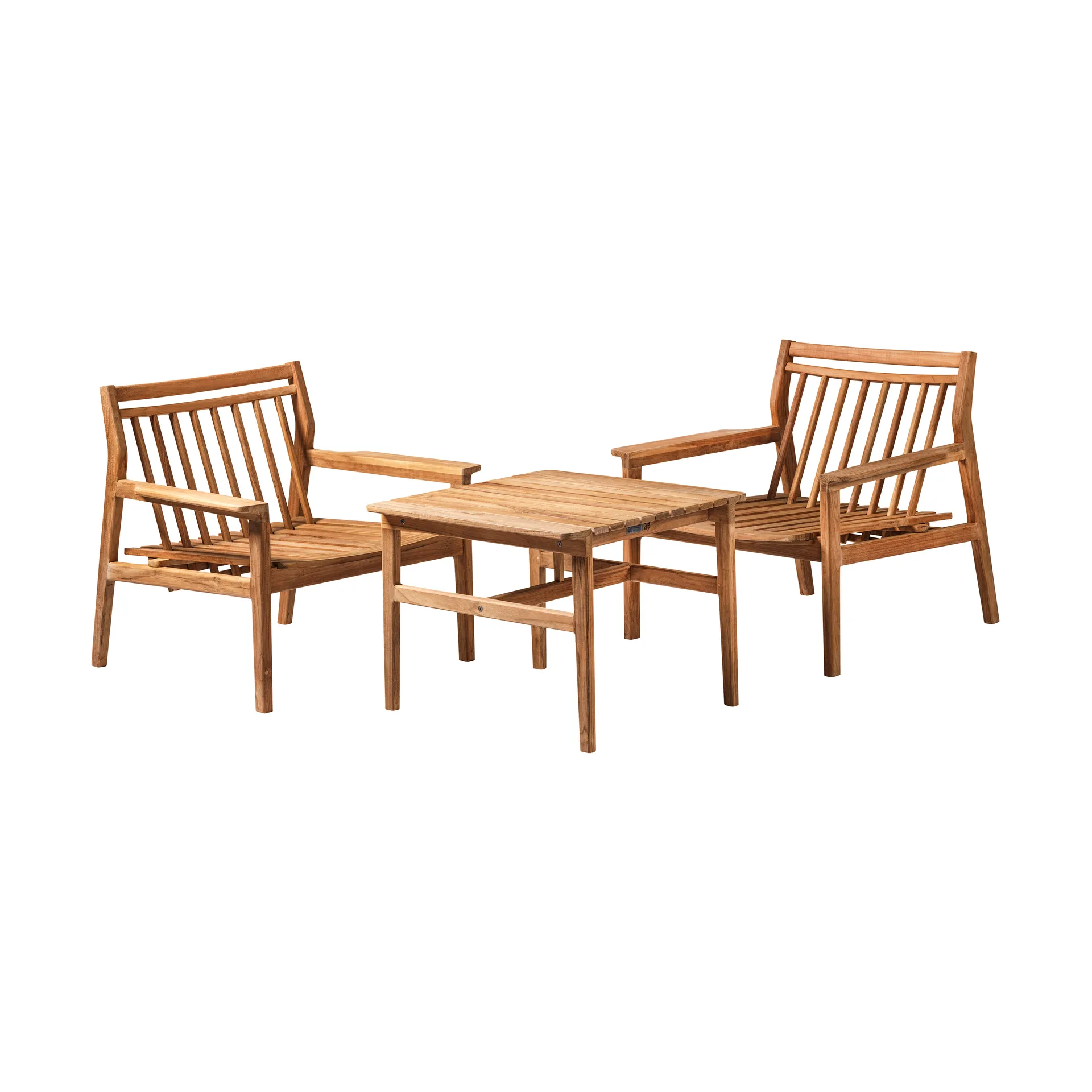 Cadeira lounge M6 Sammen, Teak-nature oiled FDB Møbler