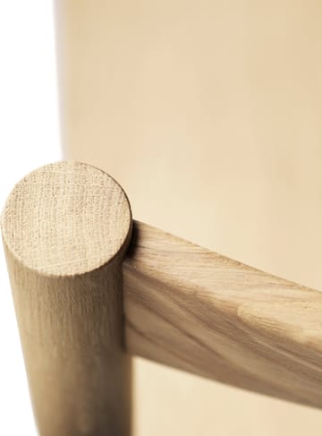 J178 Lønstrup cadeira v2 - Carvalho natural envernizado - FDB Møbler