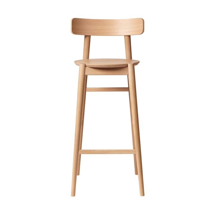 J184 Øst banqueta de bar 75 cm - Carvalho natural envernizado - FDB Møbler
