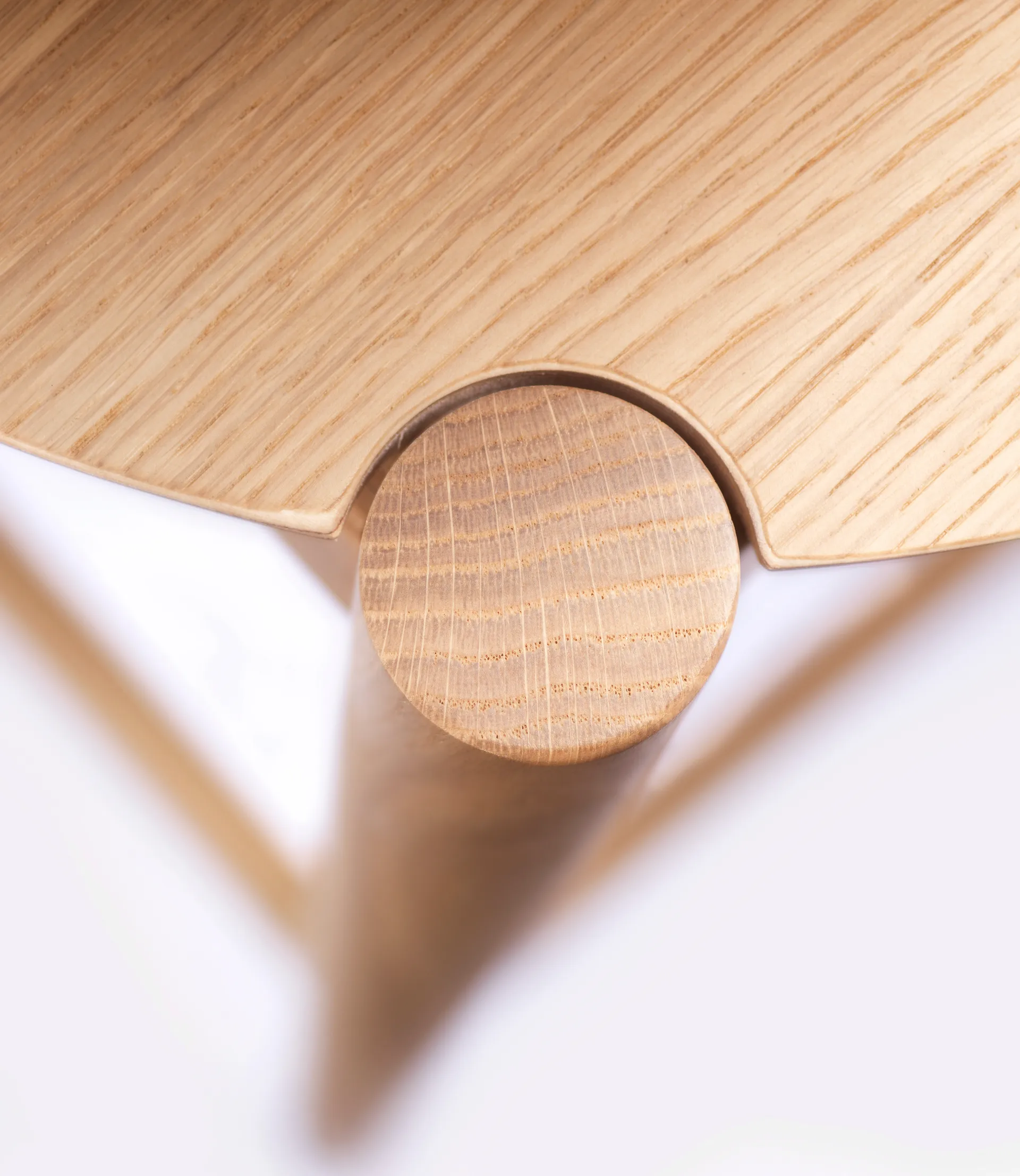 J184 Øst banqueta de bar 75 cm, Carvalho natural envernizado FDB Møbler