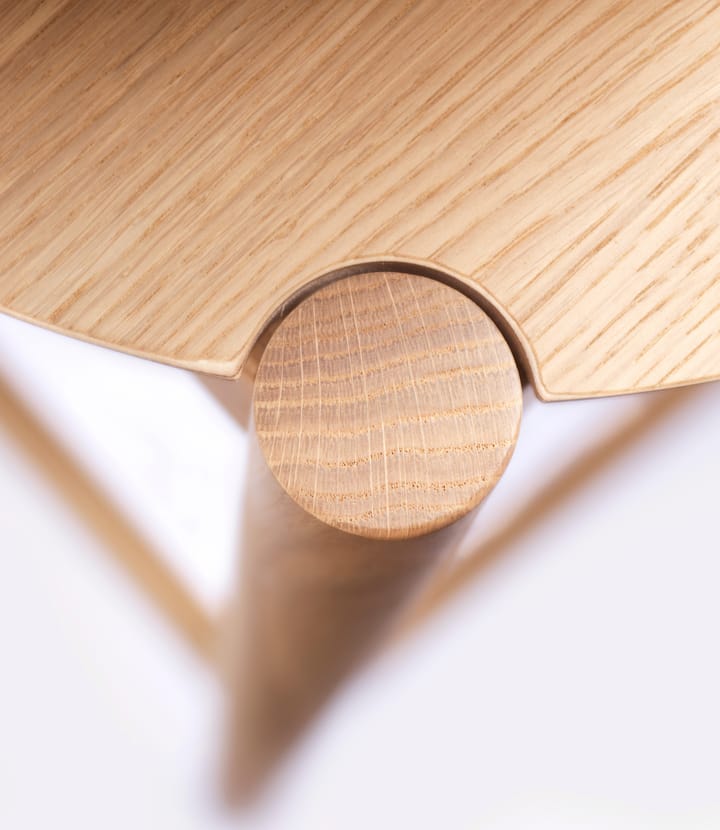 J184 Øst banqueta de bar 75 cm, Carvalho natural envernizado FDB Møbler