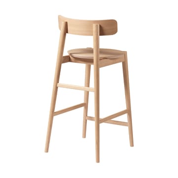 J185 Øst banqueta de bar 65 cm - Carvalho natural envernizado - FDB Møbler