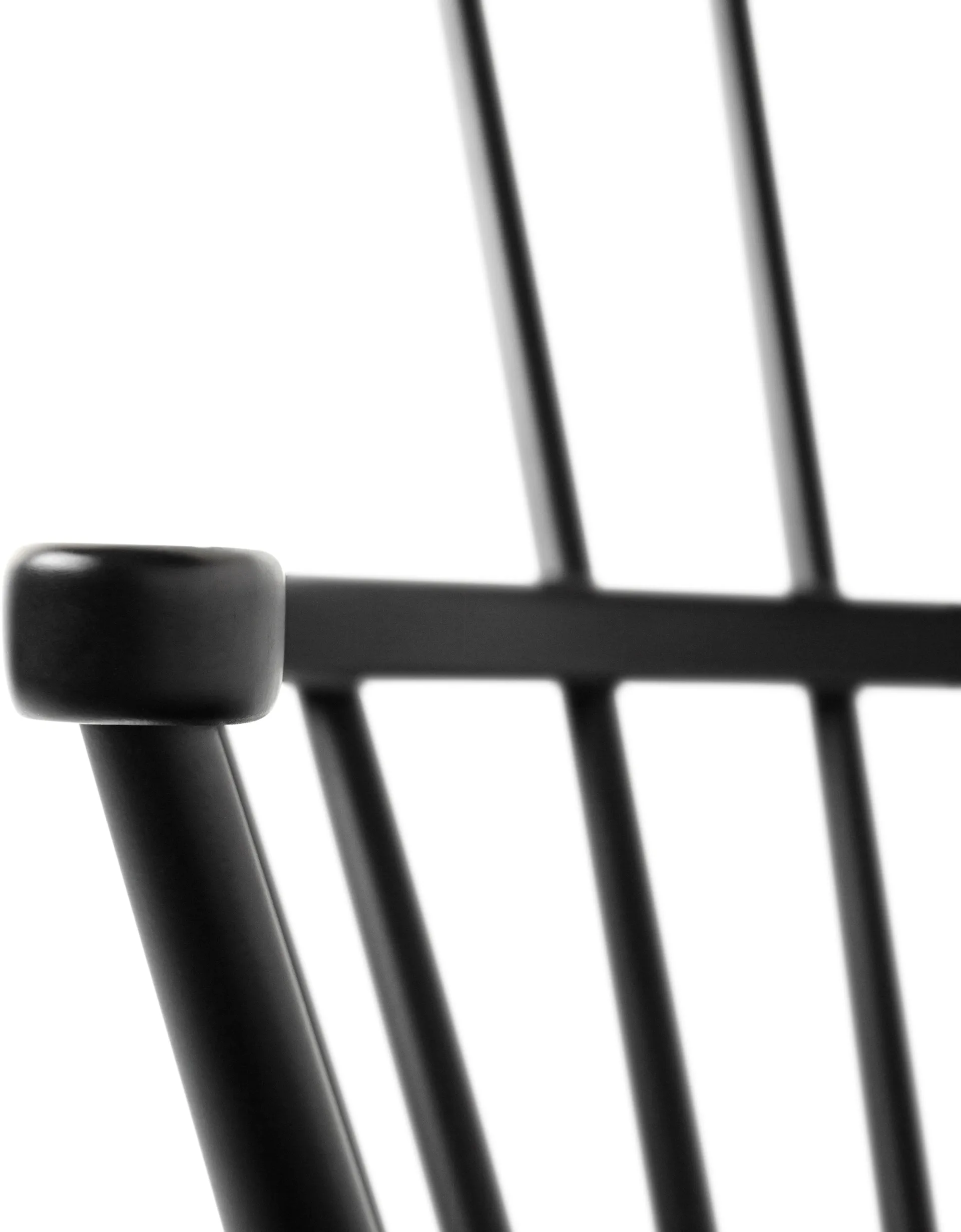 J52G cadeira de balanço , Beech Ral 9005 FDB Møbler