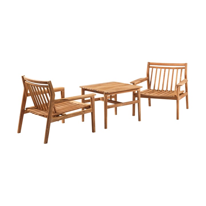 M19 Sammen mesa de centro 61,5x47,7 cm, Teak-nature oiled FDB Møbler