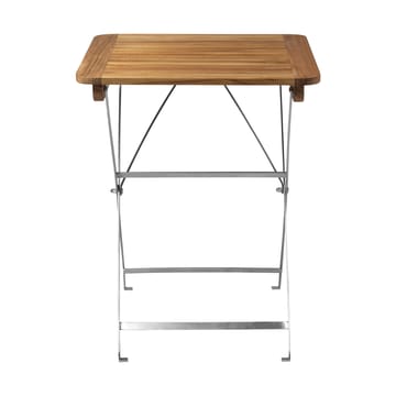 M26 Lilleø mesa de varanda - Teca-aço inoxidável - FDB Møbler