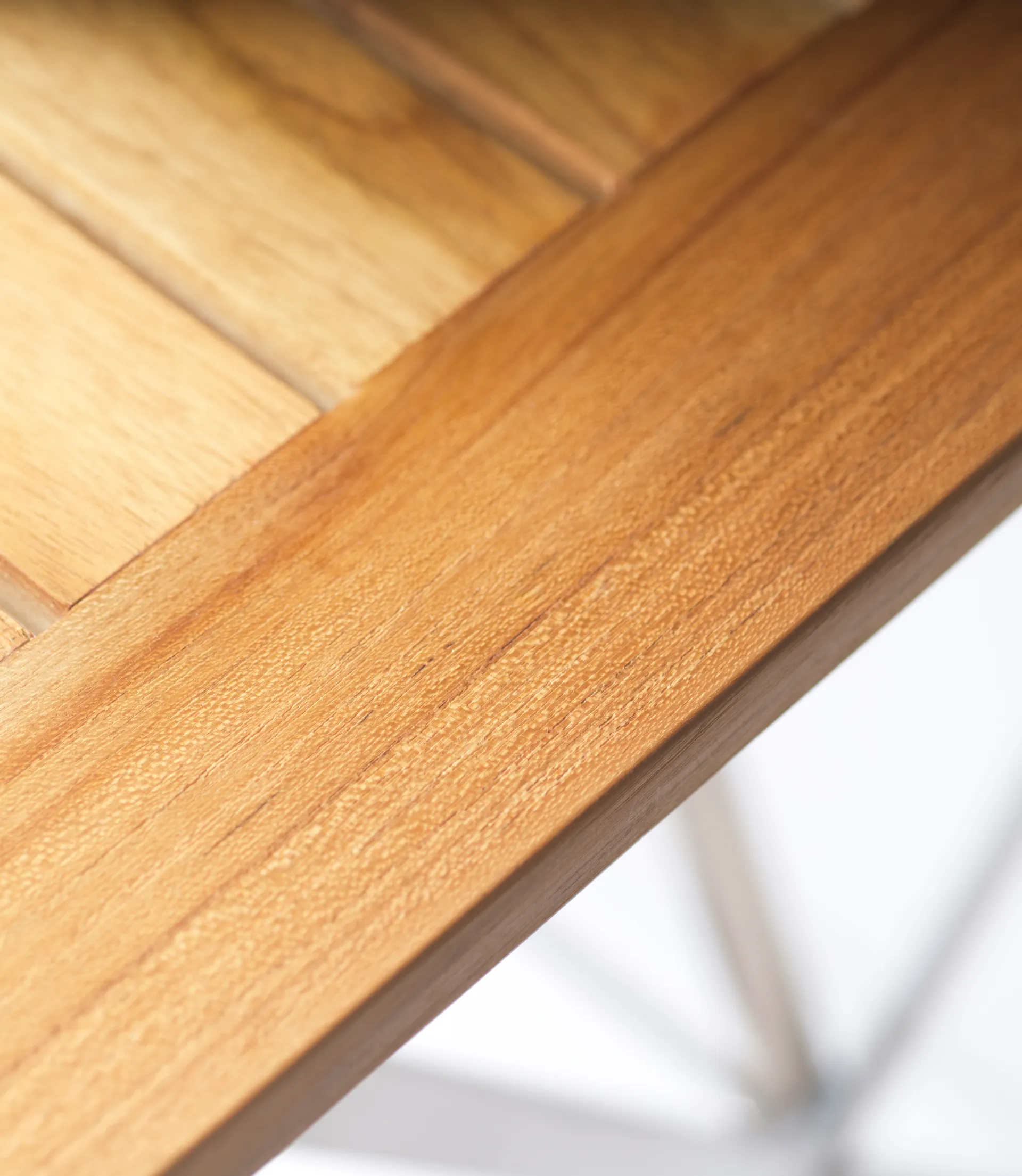 M26 Lilleø mesa de varanda, Teca-aço inoxidável FDB Møbler