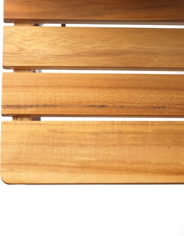 M26 Lilleø mesa de varanda - Teca-aço inoxidável - FDB Møbler