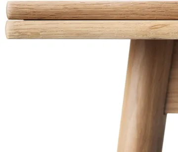 Mesa de jantar C35AH extrato holandês 82x82 cm - Oak nature-oak nature lacquered - FDB Møbler
