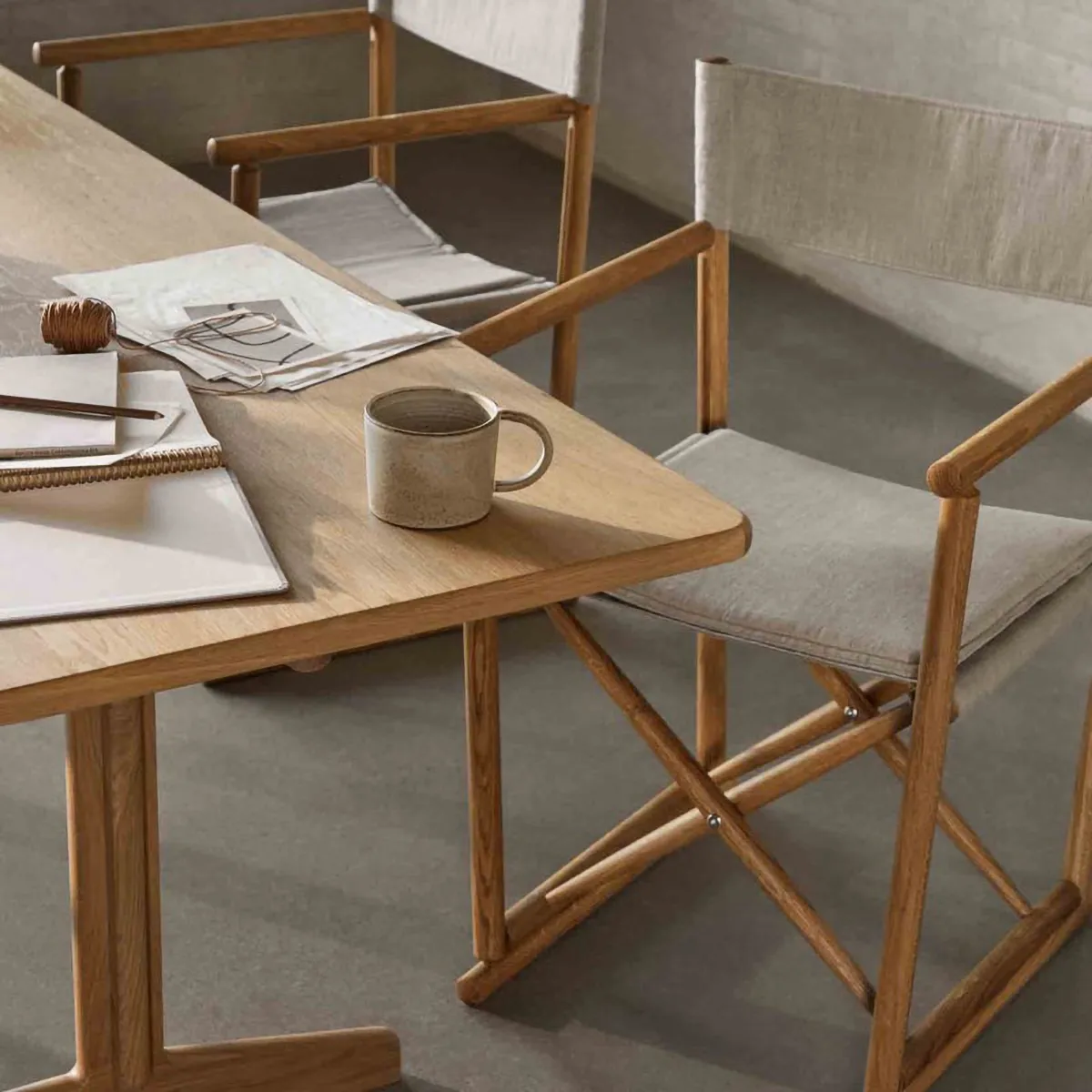 Mesa de jantar C64 Shaker 90x180 cm, Oak nature oiled FDB Møbler