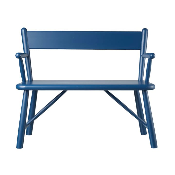 P11 banco infantil - Beech blue painted - FDB Møbler