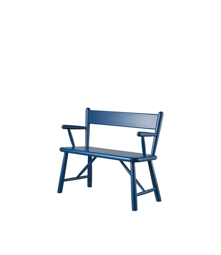 P11 banco infantil, Beech blue painted FDB Møbler