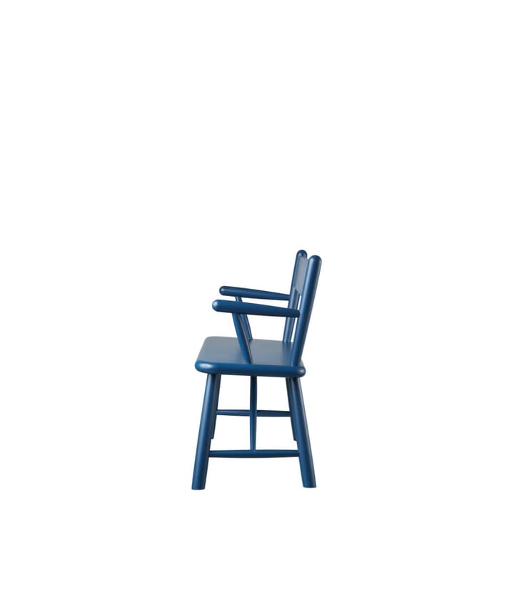 P11 banco infantil, Beech blue painted FDB Møbler