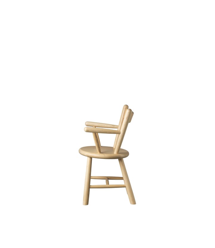 P9 cadeira infantil, Beech nature lacquered FDB Møbler