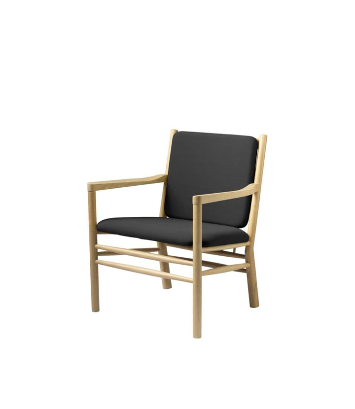 Poltrona J147, Oak nature lacquered-dark grey FDB Møbler