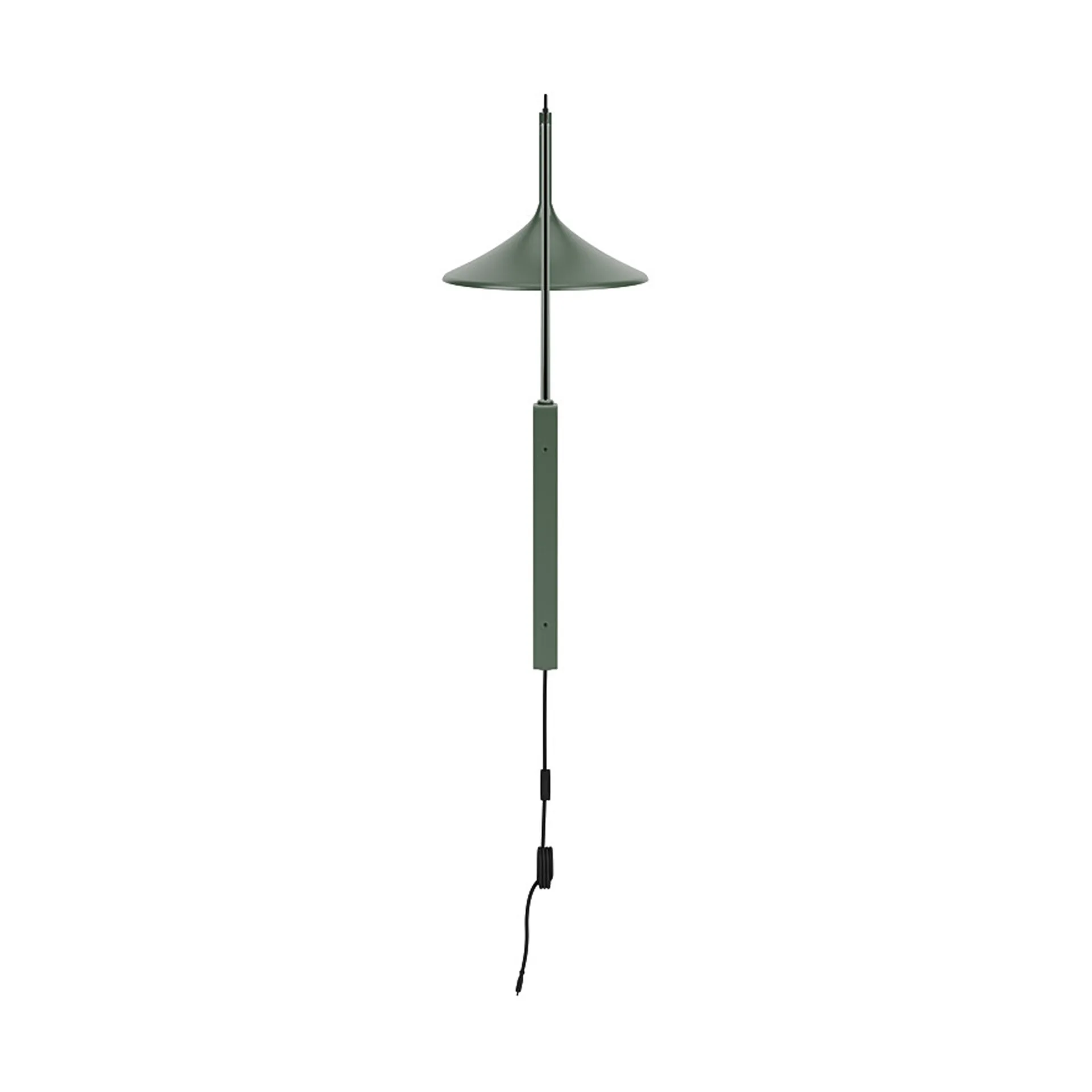 U17 Hasle candeeiro de parede, Verde-azeitona, 134 cm FDB Møbler
